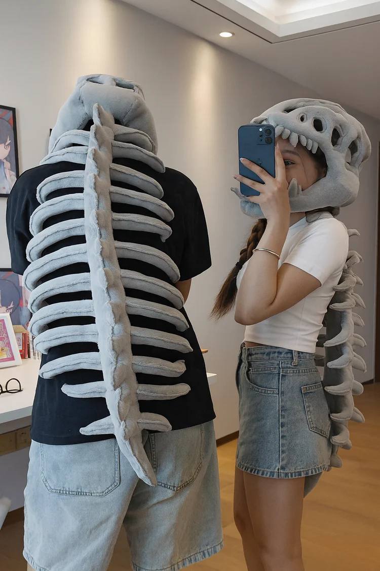 SkeleDino Costume