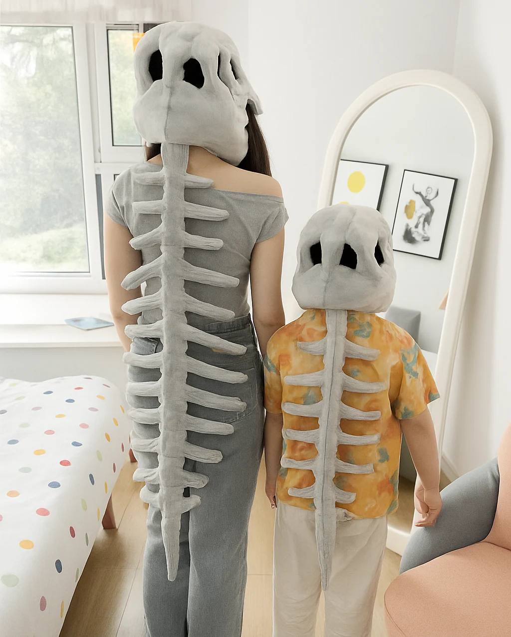 SkeleDino Costume